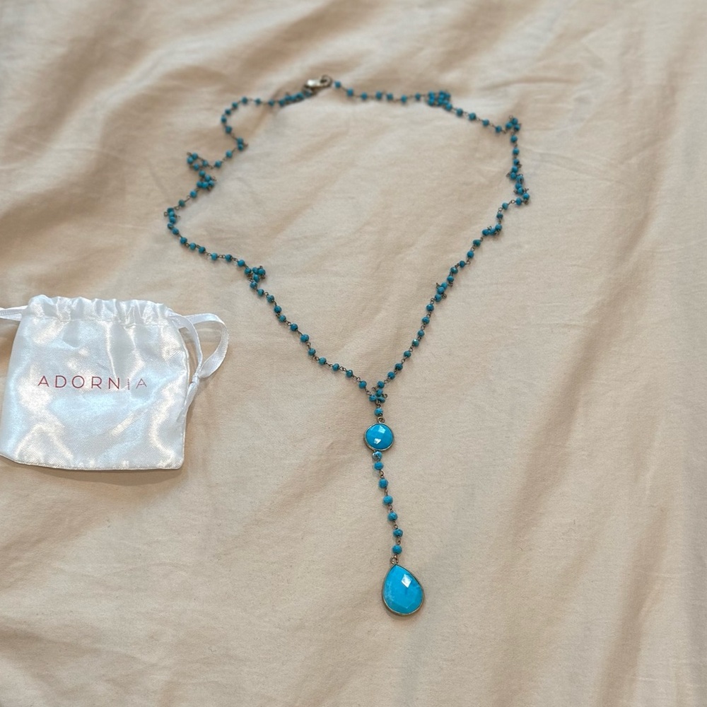 Turquoise Beaded Necklace